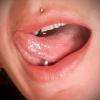 Piercing langue