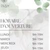 Horaires 