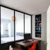 Réalisation bureau, verrière et rangements sur mesure