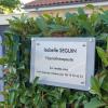 Plaque d'Isabelle Seguin