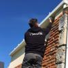 Installation d'une caméra de vidéo surveillance chez l'un de nos clients.
