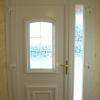 Porte d'Entrée Pvc Blanc Tièrce Ouvrant