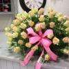 Composition de roses pour anniversaire