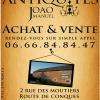 carte de visite antiquités joao manuel