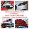 Remplacement d'éléments de Carrosserie  