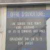 Offre d'ouverture