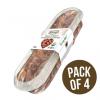 Pitted deglet nour dates: Organic Tunisian Deglet Noor Dates (Pitted) 7.05oz – (Pack of 4)