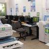 9 PC en livre-service pour modifier vos documents Word, Excel, PowerPoint... ou libre-office et imprimer sur les photocopieurs