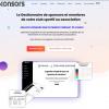 interface du site web