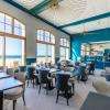 Salle de petit déjeuner vue sur mer Hôtel Kyriad Saint Malo Plage