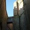 Passage gothique pour rejoindre l'abbatiale.
