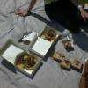 panier repas confectionné avec leurs produits