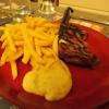 pièce du boucher sauce béarnaise et frites