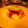 fraisier sauce caramel au beurre salé