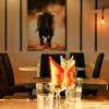 ambiance cosy dans ce beau restaurant à la cuisine méditerranéenne