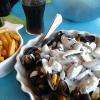 mon plat de moule à la crème