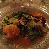 Salade de ravioles aux gambas 