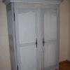 ARMOIRE PEINTE PAR L'AME DU BOIS