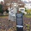 La statue d'Alfred Dreyfus au par Steinbach depuis le 9/10/2016