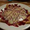 Crêpe chocolat blanc framboise