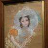 Margot Lux avec un large chapeau de Mary Cassat ( vers 1902)