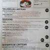 L'artisan du burger, les plats, boissons et desserts