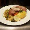 Choucroute maison du restaurant de l'Auberge du Moulin, St Gervais la Forêt (41350)