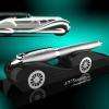 Stylo bille en céranium, palladium, 
Streamline, le style sport chic