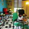 Café-salon à la déco vintage