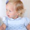 Robe à smocks fait main
Doublure 100% coton
Ceinture noeud papillon