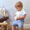 Tenue de marin fait main pour petit garçon
