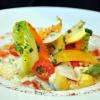 Risotto et ses légumes croquants. Restaurant la Bastide Odéon (75006 Paris)