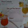 Cocktails avec alcool