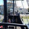 Le gaillard d'avant vu de la passerelle