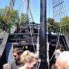 Le gaillard d'arrière vu de l'avant. C'est aussi la passerelle.