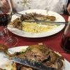Canard confit et tagliatelles   On en a déjà mangé la moitié avant de prendre la photo
