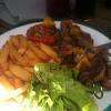 Duo de brochettes au boeuf