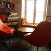 Le coin jeux / bibliothèque libre