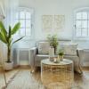 Salon d'un appartement géré par La Conciergerie de Lucas à La Rochelle