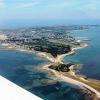 Presqu'île de Quiberon vue d'avion