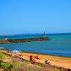 La Cotinière, la plage et la jetée 