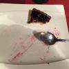 Tarte aux myrtilles..enfin un reste ! Avant d'être englouti 