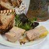 Caille fourrée au foie gras de canard, l'autre spécialité de la maison. A déguster en tête à tête...