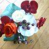 Composition faite selon mes demandes. Toutes les compositions sont faites avec des roses éternelles 