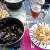 moules-frites servies à La Grand'Voile