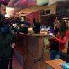 Faty avec un journaliste La Grignotiere 84 rue lauriston 75116 Paris