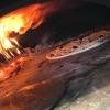 pizza cuite au feu de bois