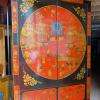 Armoire de mariage chinoise en bois d'orme.