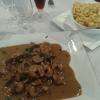 Rognons de veau sauce moutarde, spaetzles 