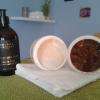 Soin visage masque blanc , miel et gelée royale. 
Redonne souplesse et éclat de perle à votre peau. Anti-pollution, anti-cernes.
